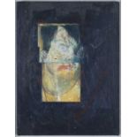 Peter Davis (20th Century) Head of a Man oil on canvas 46 x 35cm. By repute, Peter Davis was a