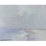 William Hoggatt (1880-1961) Seascape signed (lower left) pastel 24 x 31cm.