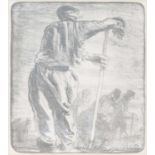 Frank Brangwyn (1867-1956) Two studies of workers signed (in the plate) lithographs 31 x 27cm (2).