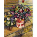 Mary Louise Coulouris (1939-2011) Still Life, 1991 signed and dated (lower right) pastel 64 x
