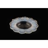 Lalique Honfleur bowl frosted glass etched 'R. LALIQUE, FRANCE' 21.5cm diameter.Scratches to the top