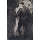 Christopher Richard Wynne Nevinson (1889-1946) Lovers, 1919 signed in pencil (lower right) etching