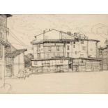 John Aldridge (1905-1983) Vienne, September 1961 pen and ink 26 x 35cm. Provenance: The Radlett