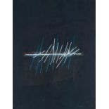 Robyn Denny (1939-2014) Blue Line, 1991 10/50, signed, numbered, and dated in pencil (in the margin)