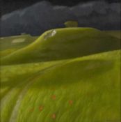 Douglas Wilson (1936-2021) Dorset signed (lower right) oil on canvas 29 x 29cm.
