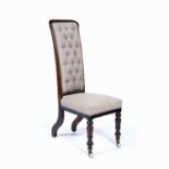 High back nursing chair Victorian, 98cm highAt present, there is no condition report prepared for