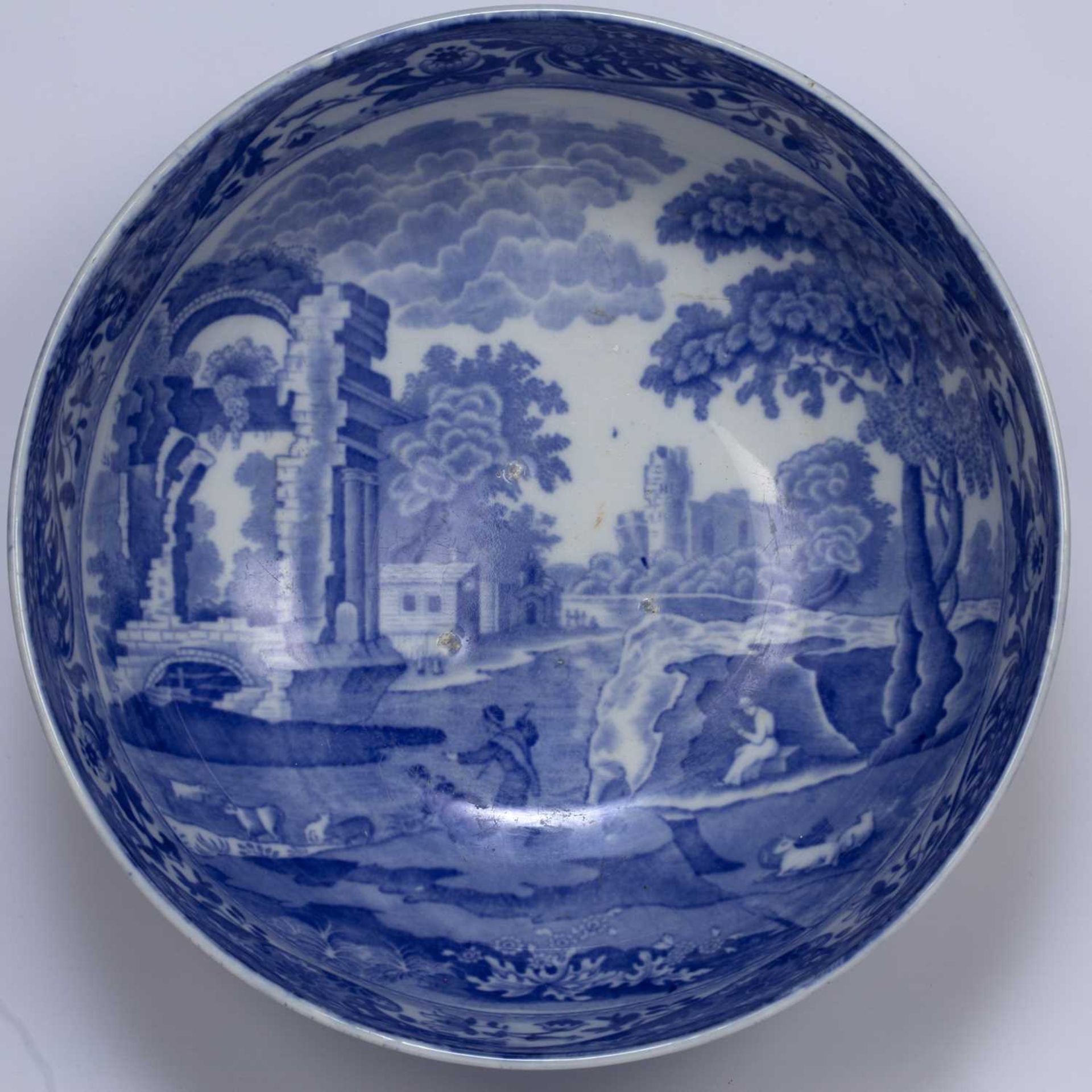 Crown Derby ceramic bowl decorated with sailing boats, marked to the base, the silver rim bearing - Image 5 of 6