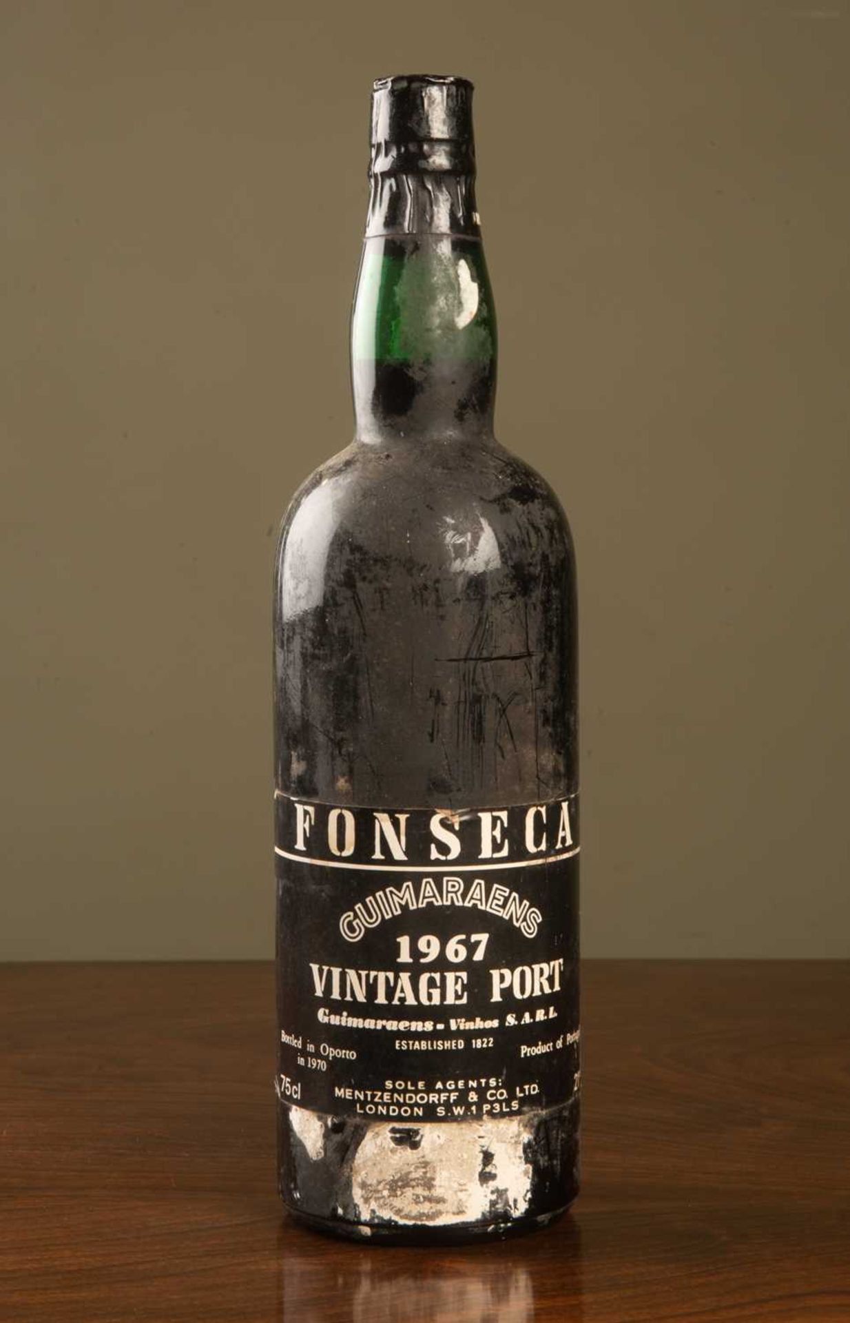 A bottle of Fonseca 1967 Vintage Port Seal good, level at mid neck