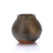 Katherine Pleydell-Bouverie (1895-1985) miniature studio pottery vase, impressed mark to the