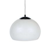 In the manner of Harvey Guzzini (20th Century) Pendant lamp, with acrylic shade 23cm high
