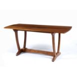 After Edward Barnsley (1900-1987) Barnsley workshop English walnut, 'Wishbone' dining table and