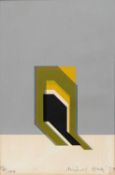 Michael Hale (b.1934) 'Untitled abstract', screenprint, numbered 84/100, signed and dated 1979 in