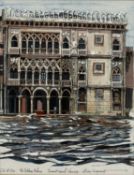 Gary Sargeant (b.1939) Two Venetian scenes, 1992 both signed, dated, and inscribed watercolours 34 x