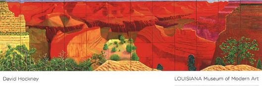David Hockney (b.1937) A Closer Grand Canyon, 1998 for Louisiana Museum, Denmark off-set