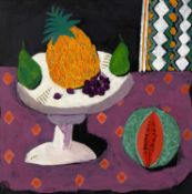 Neil Butterfield (Contemporary) Pineapple Monday signed with initials (lower left) oil on canvas
