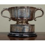 An Edwardian silver trophy cup, the 'Abingdon Fatstock Show Botterell Cup', marks for London 1904