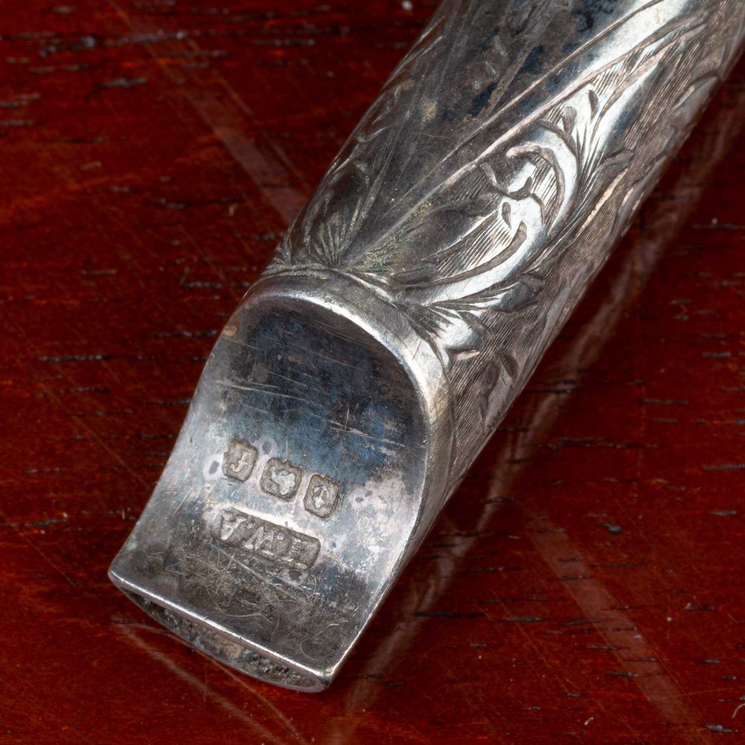 A continental white metal bracelet set with blue stones; together with a silver cigarette case - Image 2 of 5