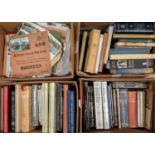 A collection of various reading books; Folio Society volumes; volumes on art and architecture; '