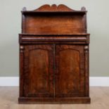 A Regency mahogany chiffonier 90cm wide x 40cm deep x 129cm highIn moderate condition, with some