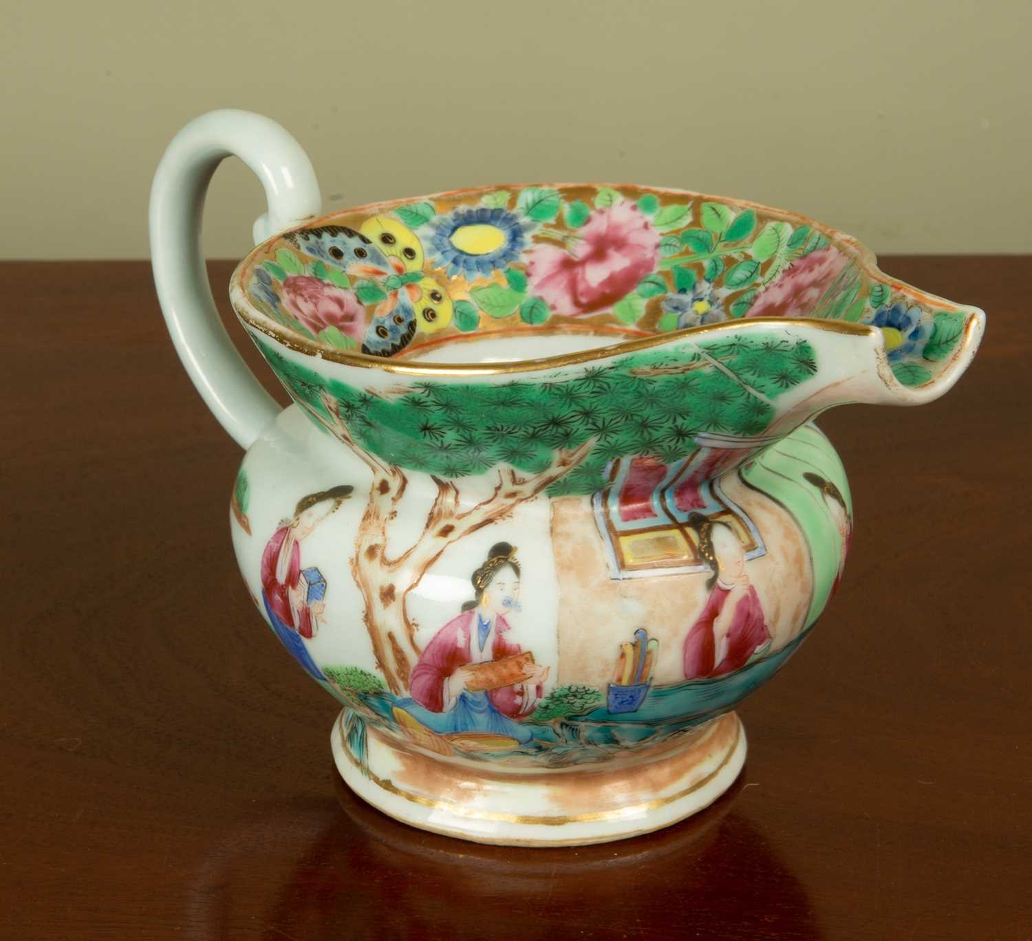 An 18th or 19th century Chinese Imari pattern teapot 15cm wide; a further Chinese porcelain - Image 5 of 21