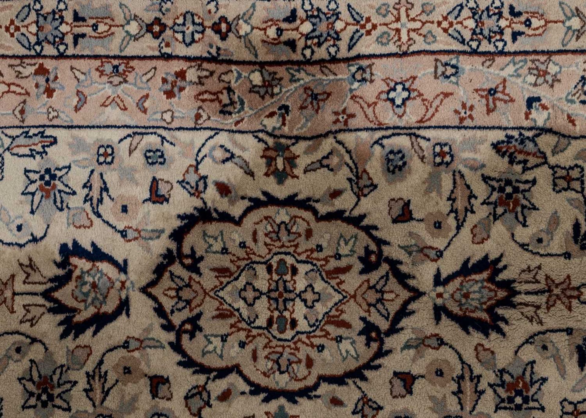 A small Turkey red ground rug together with a group of four further modern Oriental rugs (5)The - Image 10 of 11