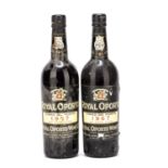 Two bottles of Royal Oporto Vinho do Porto 1967, bottled in Oporto 1973.both fully sealed with