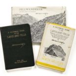 Wainwright (Alfred) 'A pictorial guide to the Lakeland Fells' volume one and six, and 'Fell