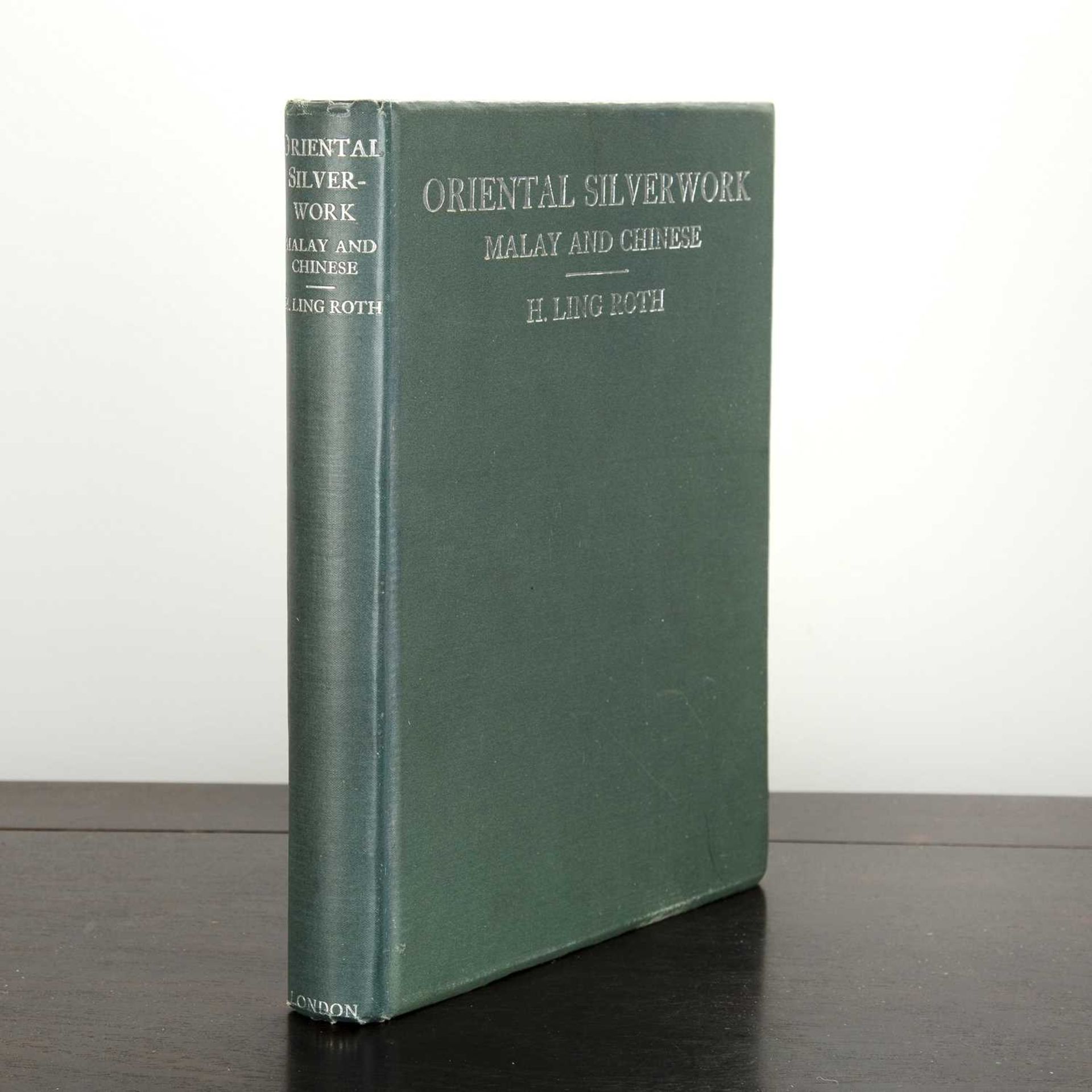 Book Oriental Silver Work Malay And Chinese with 250 original illustrations by H Ling ROH Hon.