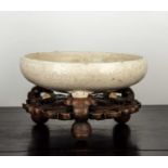 Dingyao 'lotus' censer Chinese, Jin/ Northern Song dynasty with incised lotus and trailing leaves,
