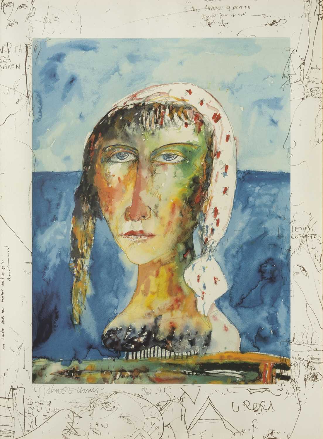 John Bellany (1942-2013) Aurora, 1996 from the Jesus College Quincentennial Portfolio 68/100,