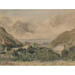 George Bissill (1896-1973) Welcombe, North Devon signed (lower right) watercolour 27 x 36cm.