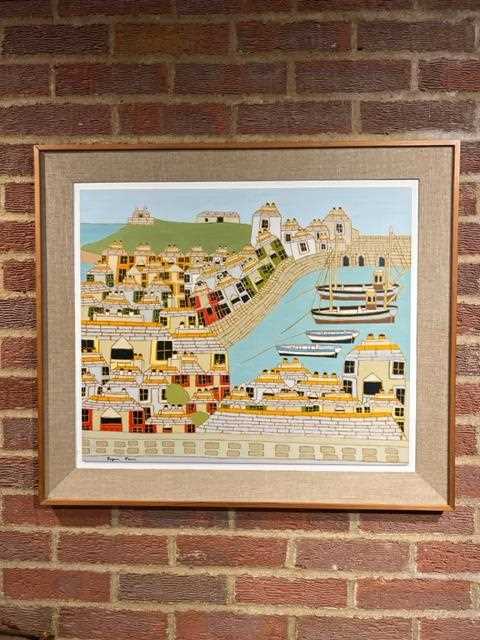 Bryan Pearce (1929-2006) St Ives from Barnoon, 1972 signed (lower left), titled and dated (to - Image 3 of 6