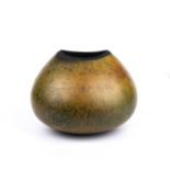 Andrew Hill (b.1964) Vessel wood-fired incised initials 23cm high.Condition appears good with no