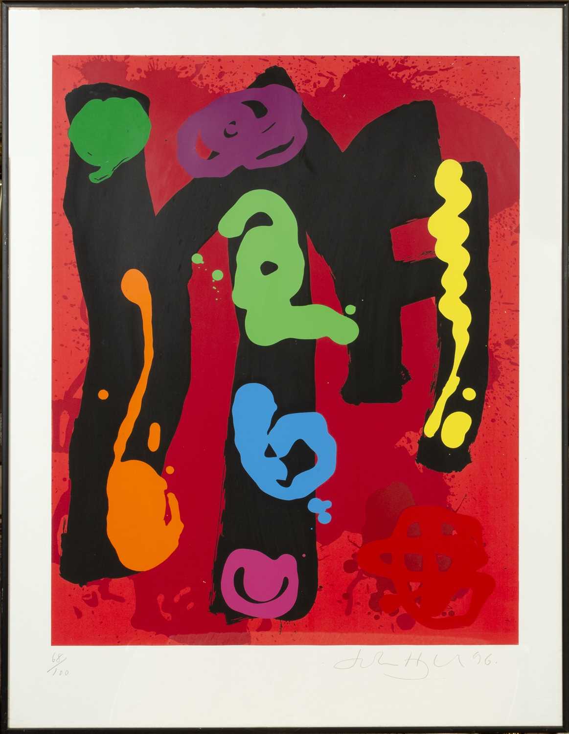 John Hoyland (1934-2011) Tree of Life, 1996 from the Jesus College Quincentennial Portfolio 68/ - Image 2 of 3