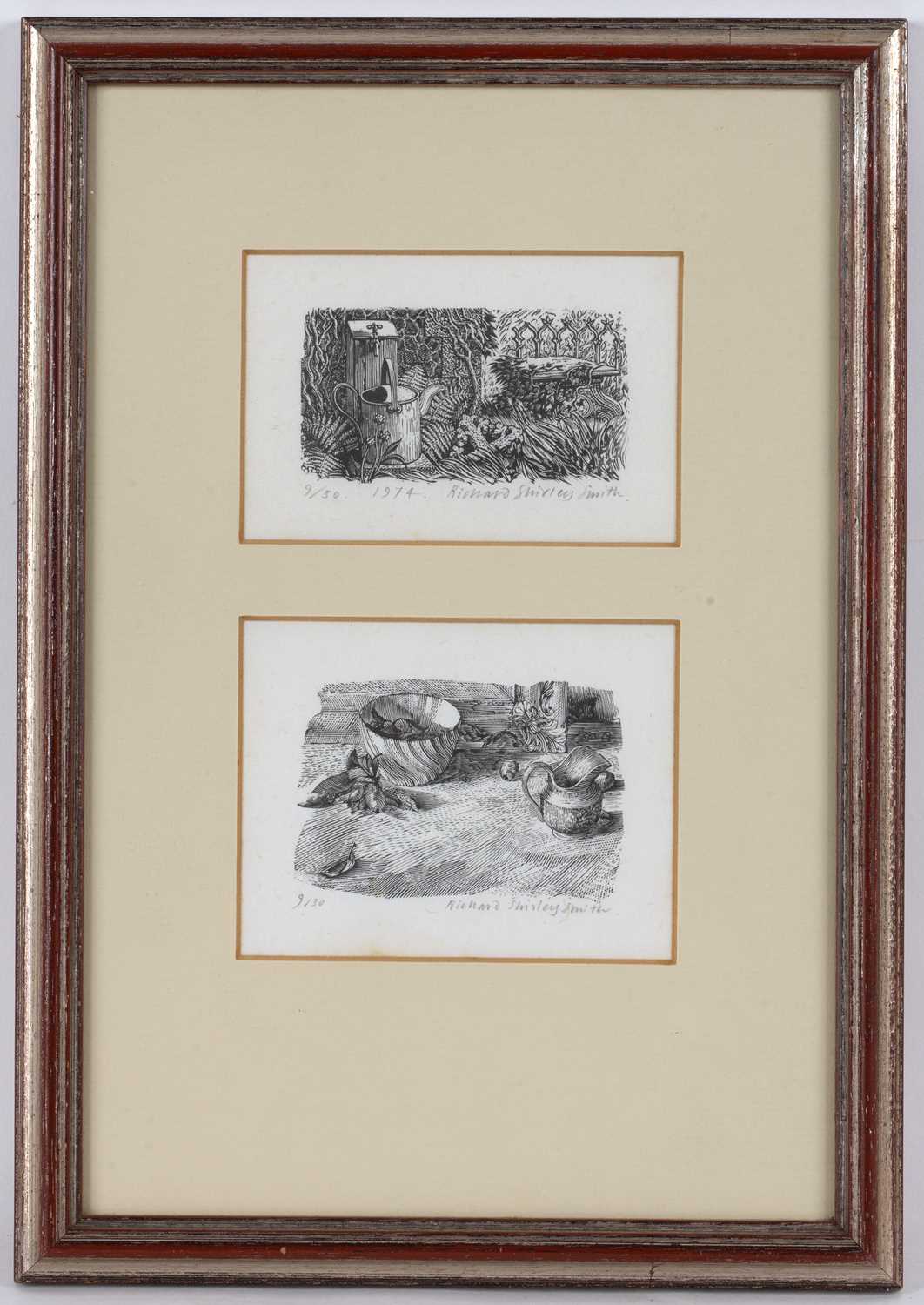 Richard Shirley-Smith (b.1935) Eight wood engravings each signed, dated, and titled in pencil (in - Image 4 of 13