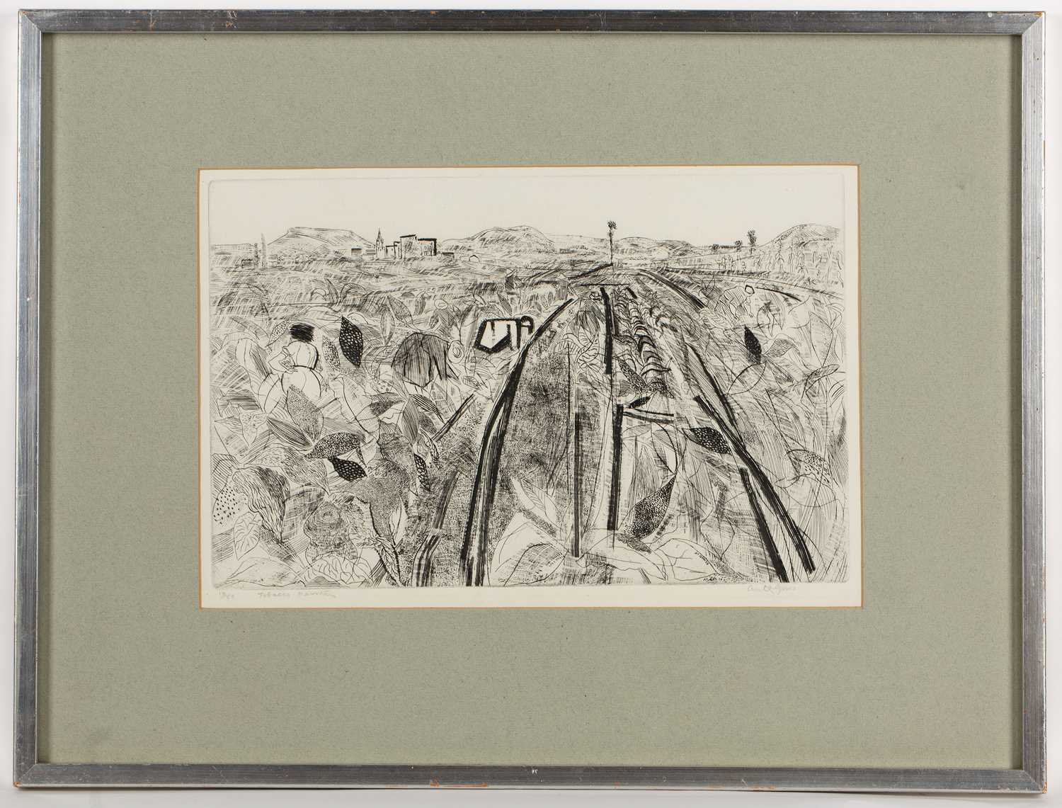 Anthony Gross (1905-1984) Tobacco Harvesters, 1957 18/50, signed, titled, and numbered in pencil (in - Image 2 of 3