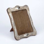 A. W. J. Myatt & Co. Art Nouveau photograph frame silver, Birmingham 1915 26.5cm high.minor losses
