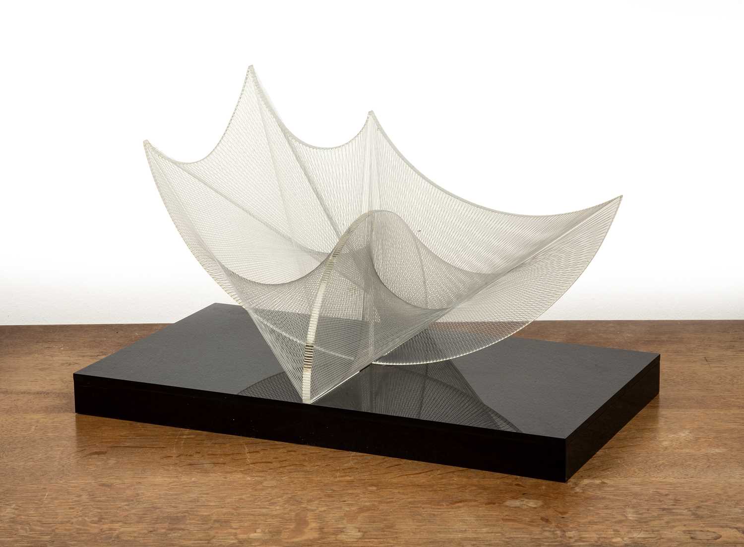 Frederick George Hughes (1924-2004) Sea Form 2, 1979 signed perspex and nylon sculpture 25cm high. - Image 5 of 8
