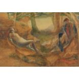 Joseph Riley Wilmer (1883-1941) Death of Procris, 1906 signed (lower right) watercolour 36 x 51cm.