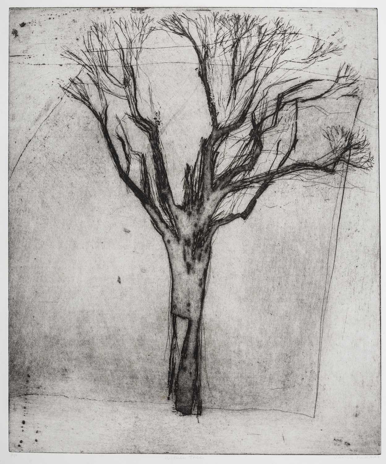 Naomi Frears (b.1963) Withen Tree printer's proof, signed and titled in pencil (in the margin)