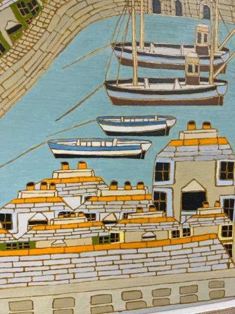 Bryan Pearce (1929-2006) St Ives from Barnoon, 1972 signed (lower left), titled and dated (to - Image 4 of 6