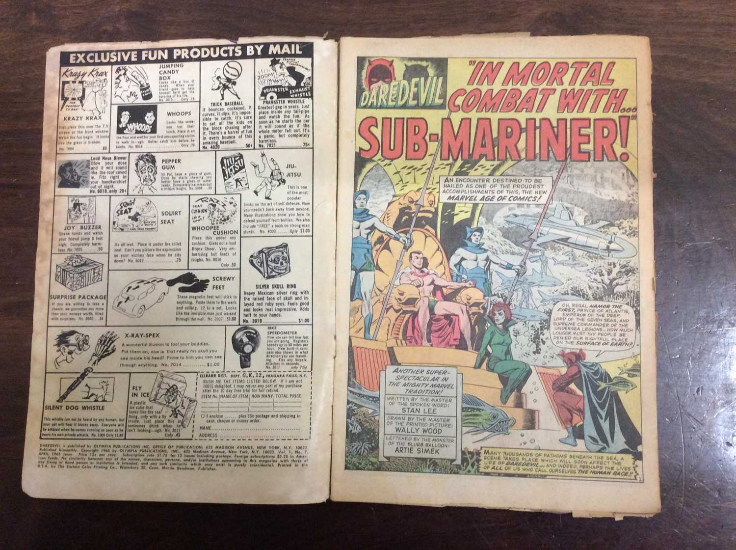 Marvel comics: Daredevil, issues 7, 10, 18-20, 23, 26-27, 29-30, 32-36, 38-42, 47-50, 52-56, 58- - Image 5 of 6