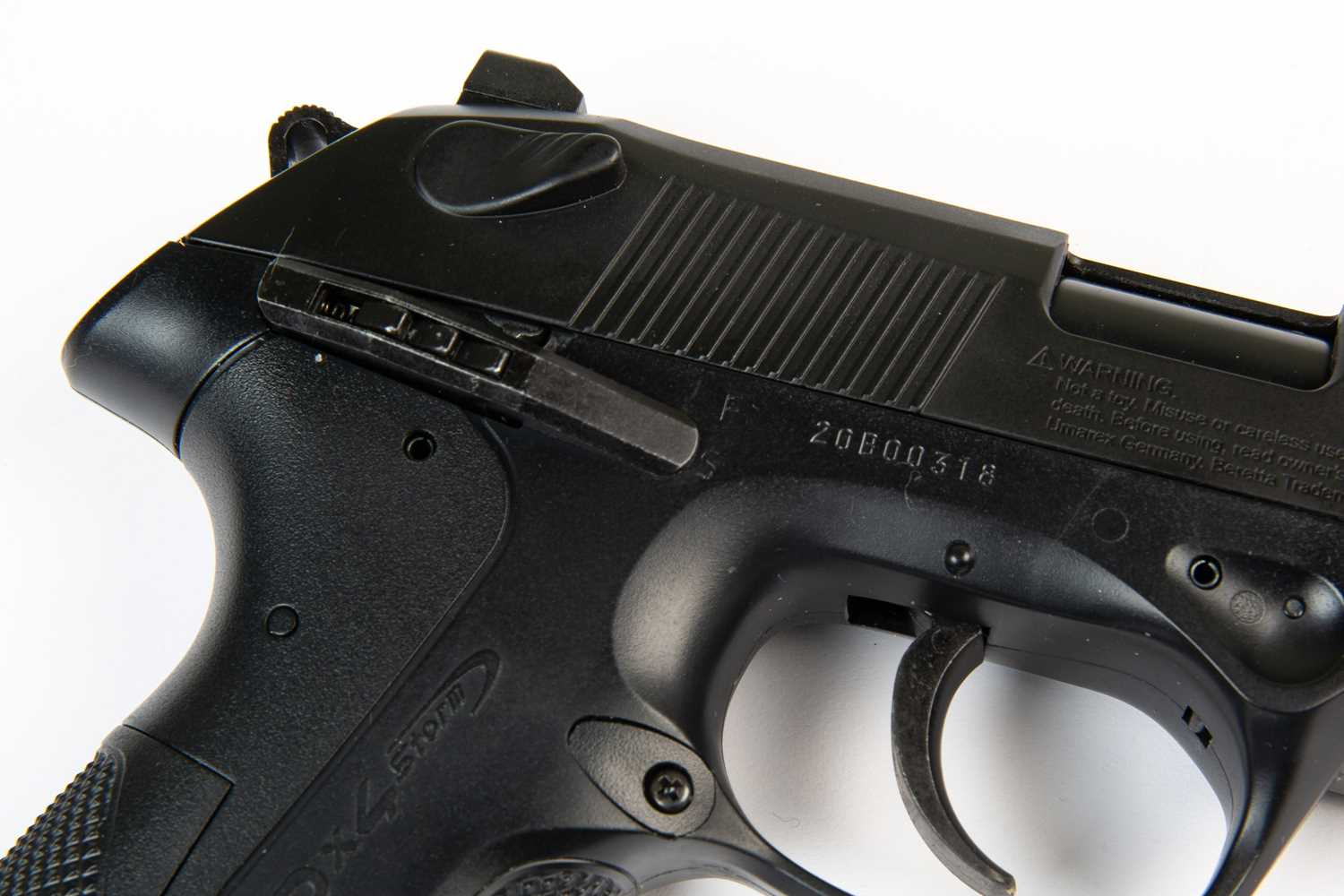 A Beretta PX4 Co2 air pistol, .177 caliber, serial number 20B00318 Proof that you are over 18 - Image 3 of 4