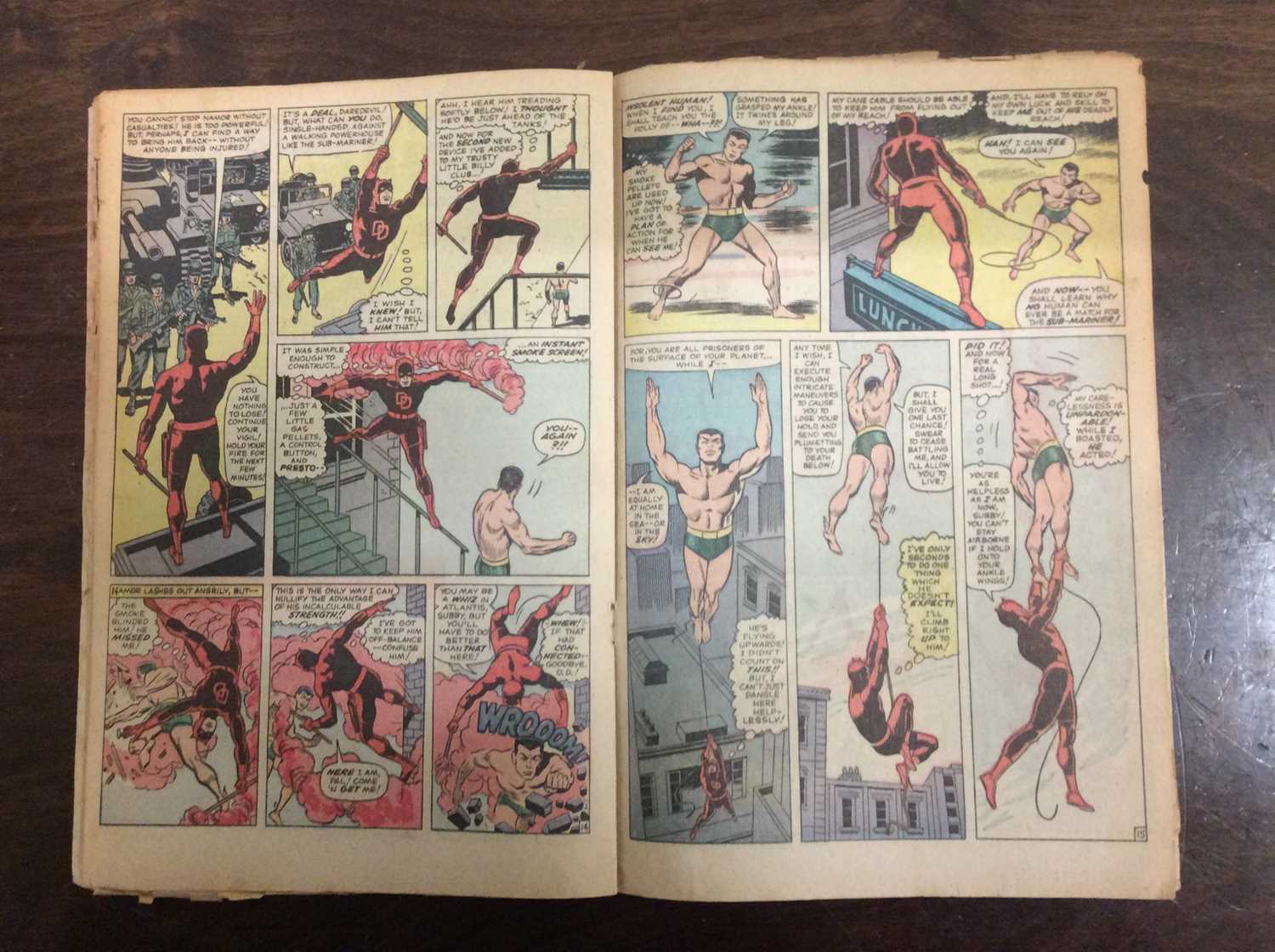 Marvel comics: Daredevil, issues 7, 10, 18-20, 23, 26-27, 29-30, 32-36, 38-42, 47-50, 52-56, 58- - Image 6 of 6
