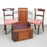 A pair of William IV chairs