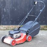 A Champion lawnmower