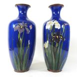 A pair of early 20th century Japanese vases