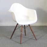 An Eames style chair