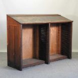 An early 20th century printer's cabinet