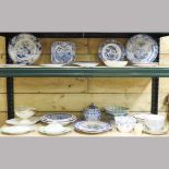 A collection of mainly 19th century china